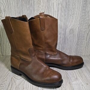 Red Wing SuperSole 11 Inch Safety Toe Pull On Work Boots Mens Size 15D